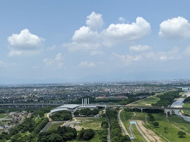展望台から_ツインアーチ138