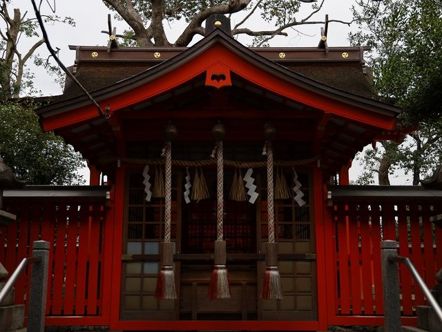 本殿は国の重要文化財に指定されています。_許波多神社
