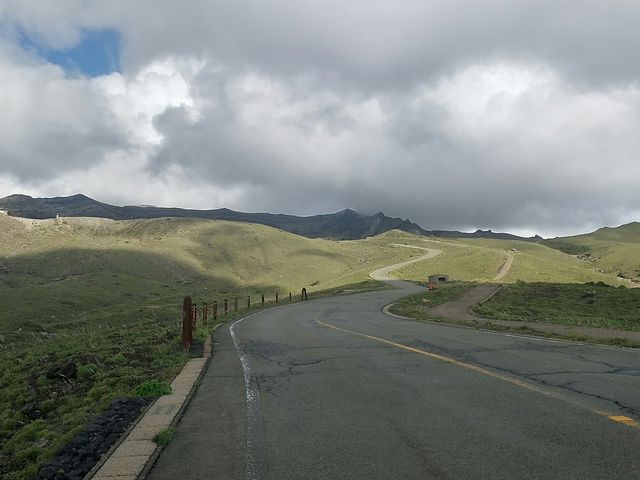 阿蘇中岳火口(阿蘇山上)