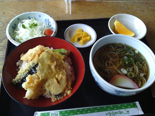 小天定食_道の駅波野