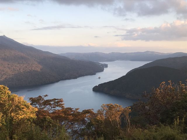 確か三国峠の北側の展望台から撮った写真です。_芦ノ湖スカイライン