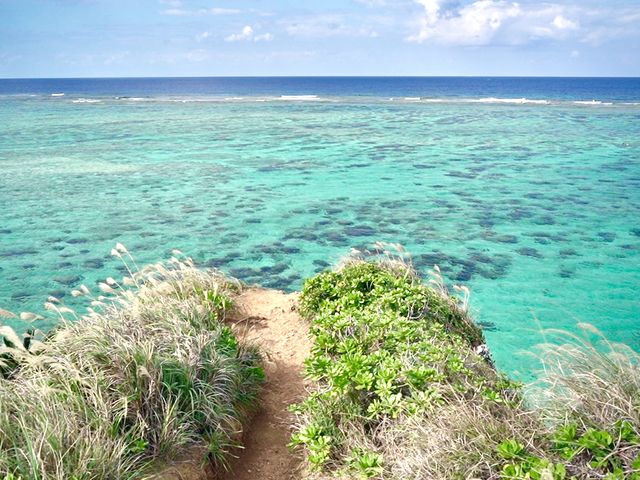 体験の最後に海岸を一望できる高台に連れてってもらいました_SEAJOY