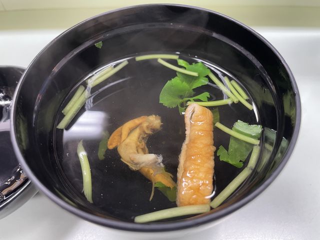 あまりにも旨すぎる肝吸い。250円。_まるます家 総本店