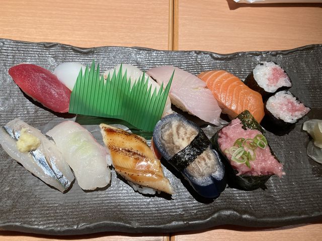 どのお寿司もとても美味しかったです_すし波奈 広島そごう