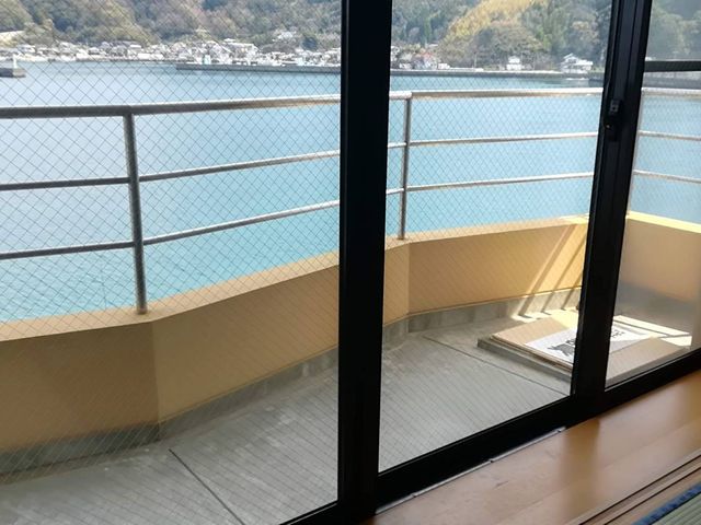 こんなに海の近く
(≧∇≦)b_海鮮の宿 まつ浦