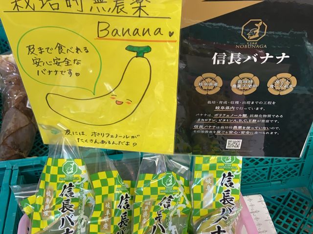 岐阜県産バナナ 信長バナナ_伊木山ビアガーデン