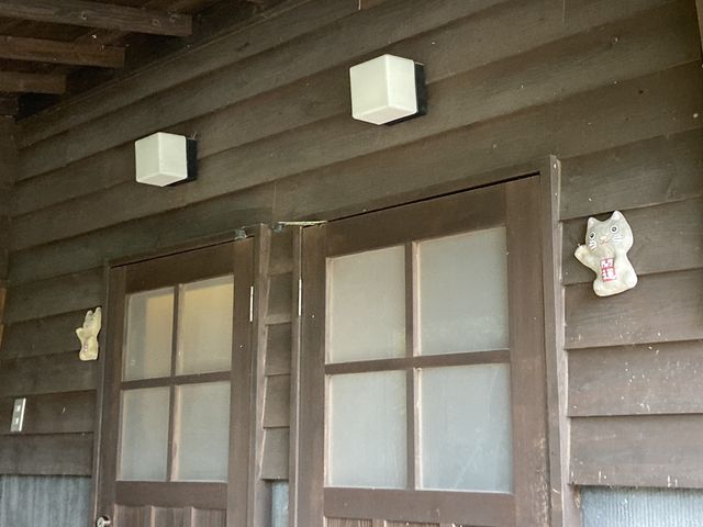 家族風呂入口です_人形工房かじか