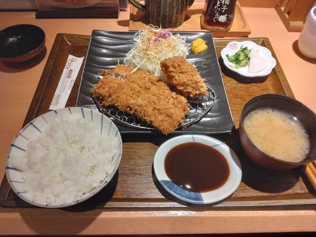 おいしい「ひれかつ御飯」です。_とんかつ和幸 八重洲地下街八重洲店