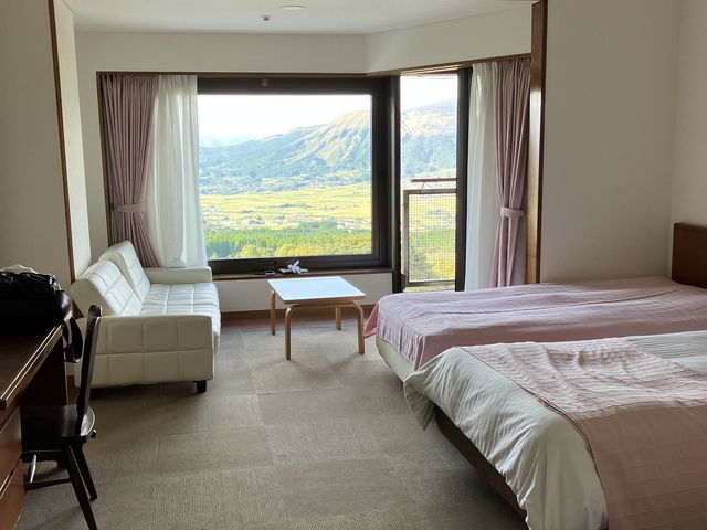 部屋の風景_ホテルグリーンピア南阿蘇