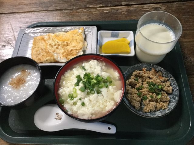 お年寄りゆしどうふセット450円_とうふの比嘉