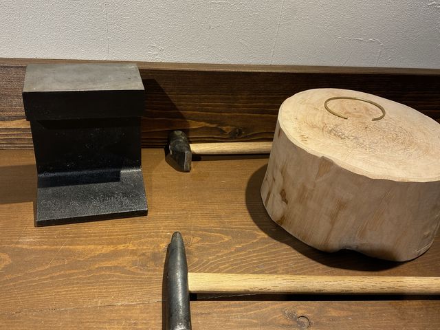 細くてステキなバングルでした。_muku handmade HAKODATE
