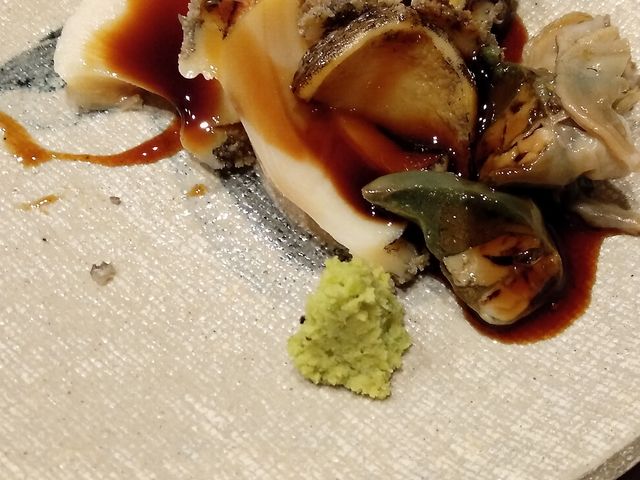 鮑焼き_勇喜寿司 焼津本店