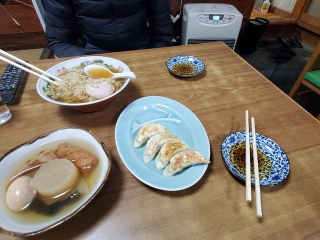 2022年豪雪の中、店開けてもらい助かりました。_柳屋食堂