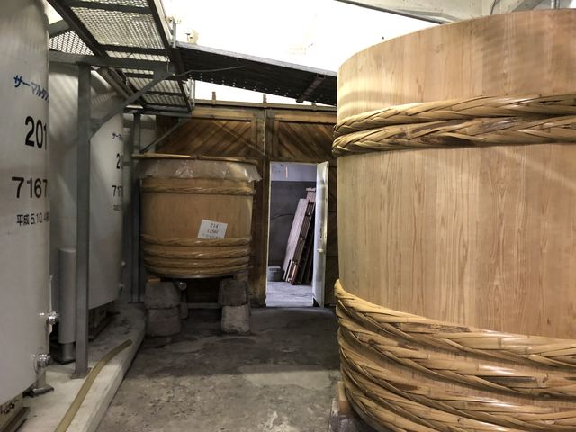 木桶_今代司酒造株式会社(見学のできる酒蔵)