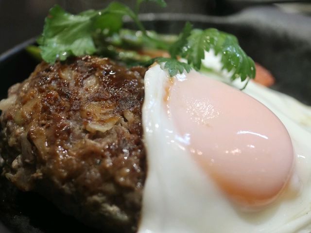 近江牛ハンバーグ_頂き居酒屋 ふじや。