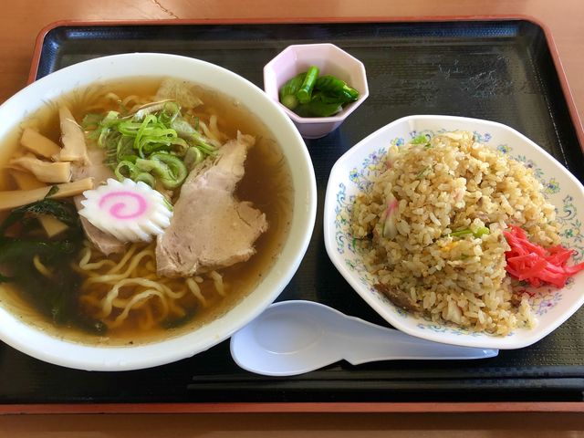 半チャンラーメン(1,000円)♪_ドライブイン幸来