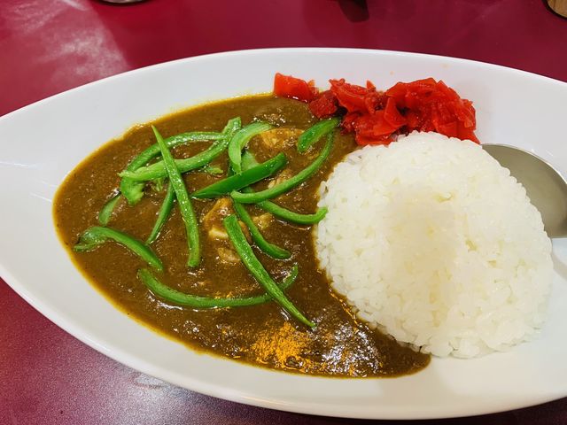 慎平のカレー、ピーマンましまし!_ぶらくり丁カレーBiBo