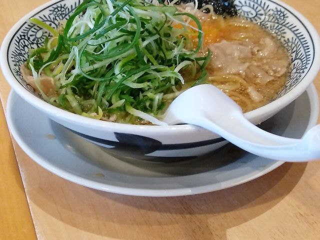 ねぎ肉そば_丸源ラーメン 長沼店