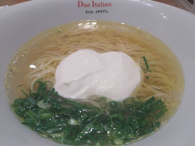 らぁ麺フロマージュ_黄金の塩らぁ麺 DueItalian