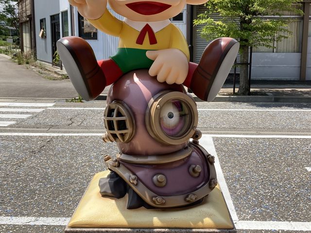 怪物くんストリートで見つかるよ_氷見市潮風ギャラリー 藤子不二雄Aアートコレクション