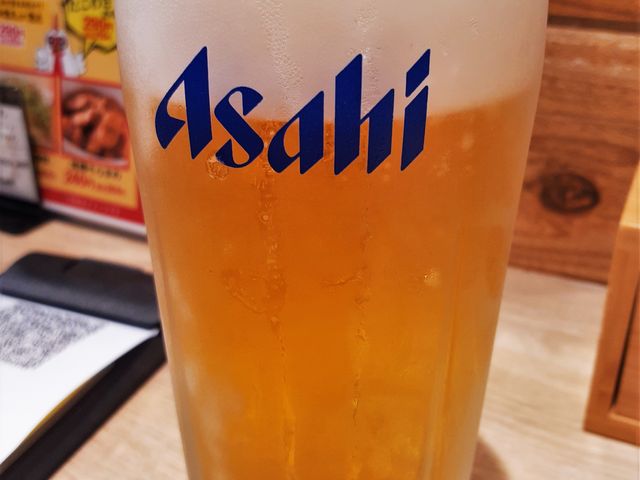 スタートの生ビール_やきとりセンター 一関駅前店