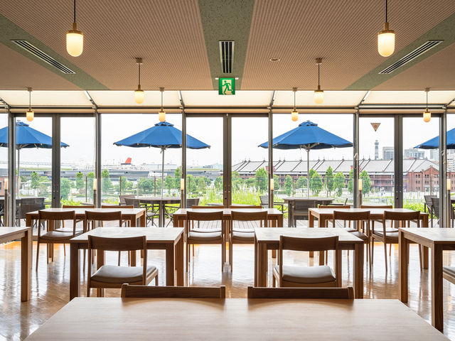 JICA横浜 ポートテラスカフェ_JICA横浜《正式名称:独立行政法人国際協力機構 横浜センター》
