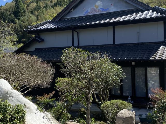 庭から見る景色が素晴らしかったです。_古民家BASE・龍王
