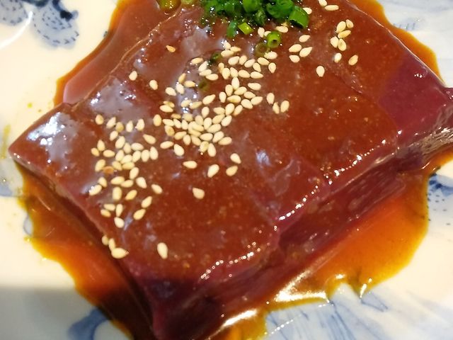 特上レバー_炭火焼肉ホルモン やまけん 両替町店