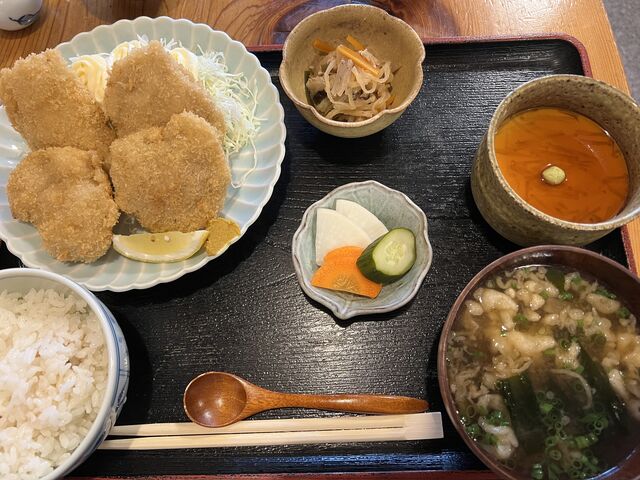 ハモの天ぷら_季節料理 ぶんぶく 人形町
