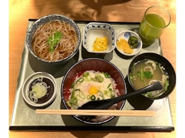 いつも注文する、ねぎとろ膳_志波田本店