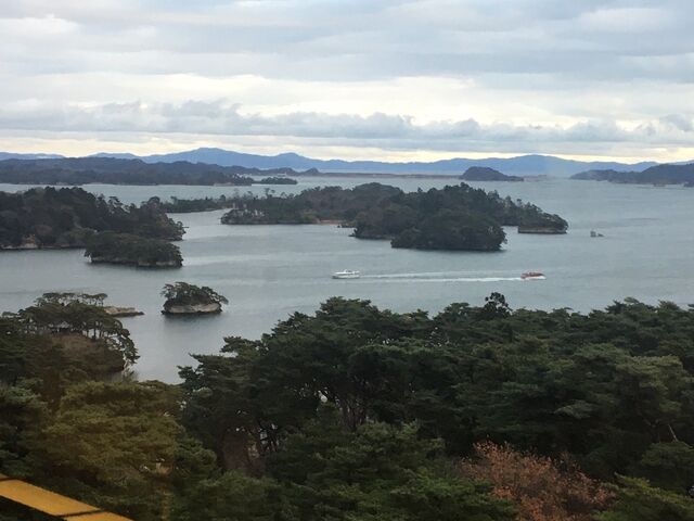 部屋から観る松島の絶景1_ホテル松島大観荘