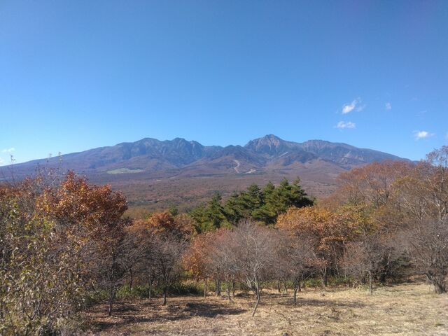 ガスもなくよく見えます。。。_平沢峠