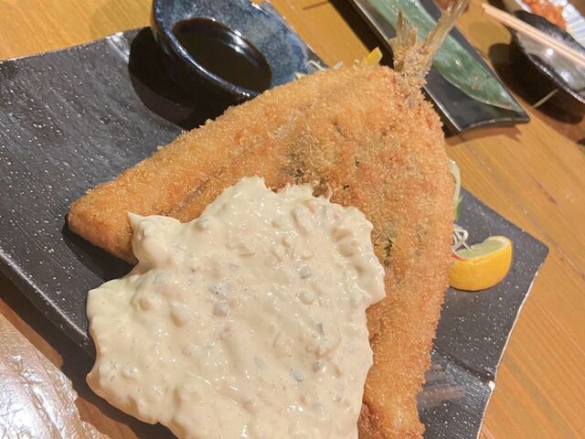 でっかいアジフライ!!!_ととや