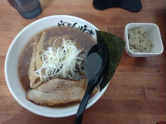 焼き醤油ラーメン_味楽