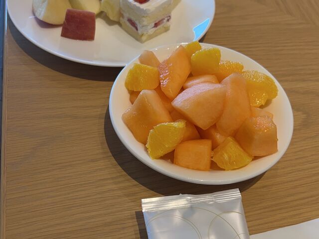 山盛りのフルーツ、もちろん完食です。_ウェスティン都ホテル京都
