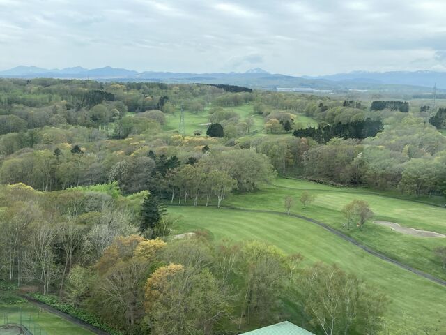 展望レストランからの眺めです。_札幌北広島クラッセホテル