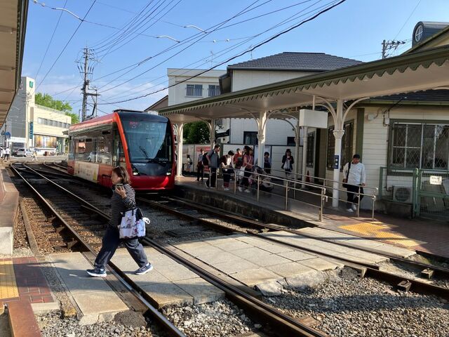 松山の路面電車