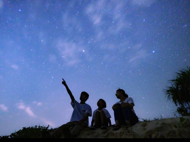 与那覇前浜の星空_宮古島フォト
