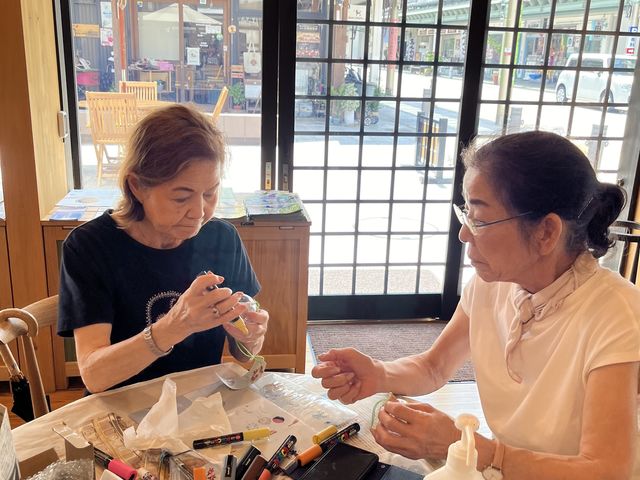 緊張したけど、スタッフさんが親切に教えてくれたので以外と簡単でした♪_桜山風鈴まつり実行委員会