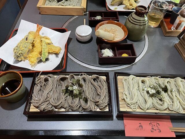 直志庵 さがの 天ぷらへぎそば_直志庵 さがの