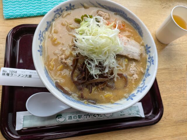 「味噌ラーメン」_道の駅 かくだ