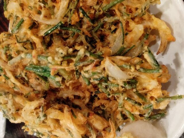 桜海老のかき揚げ_静岡居酒屋 ひょうたんや
