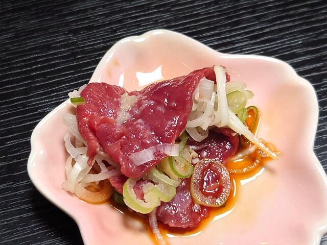 馬刺し_のんきばぁーば