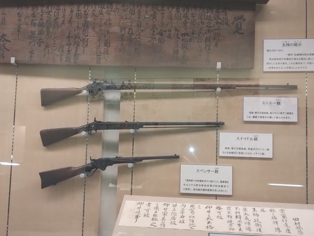 幕末の各銃_一関市博物館