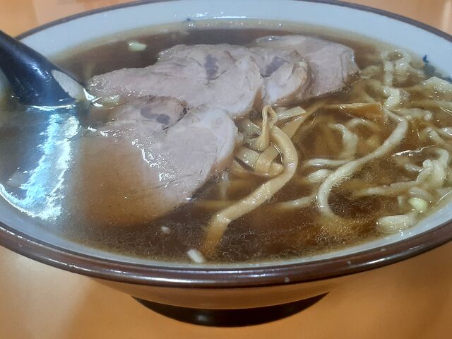 チャーシューメンを注文しました_精養軒 万店