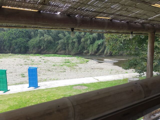 河原の景色_森田城やな