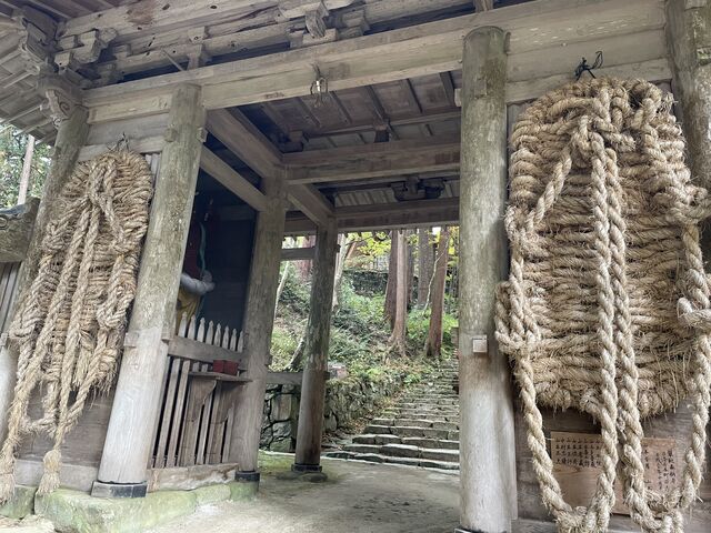 山門_百済寺 本堂