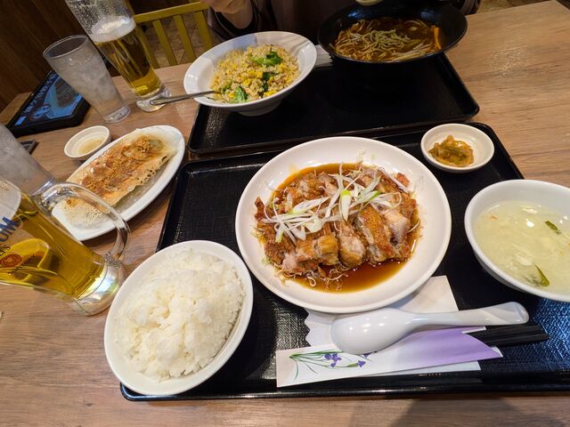 ユーリンチー定食_鎌ケ谷餃子軒