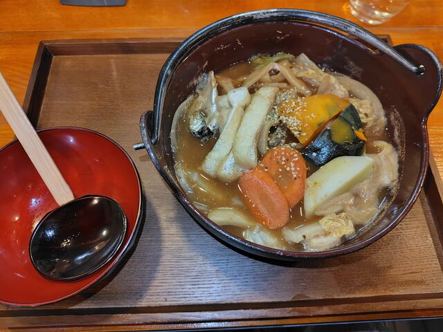 ほうとう
美味しかったです_金峰