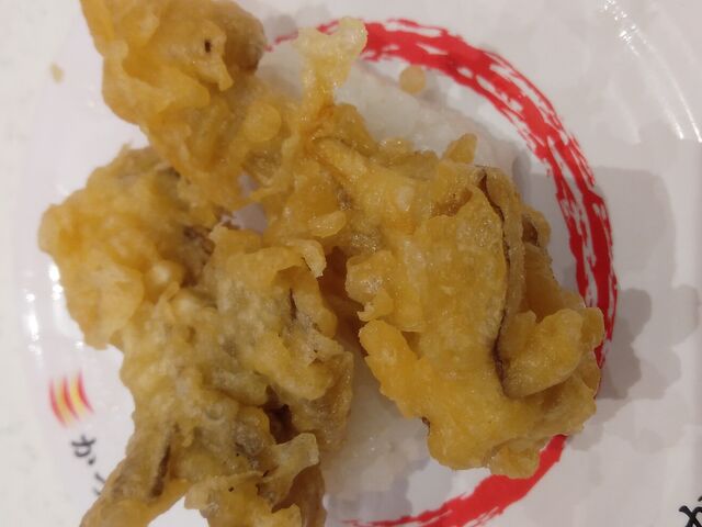 まいたけ天にぎり・120円_かっぱ寿司 静岡有明店